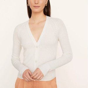 VINCE NWT Cashmere Off-White Cardigan S